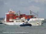 ID 6996 COMOROS STREAM (2000/11382gt/IMO 9167801) arrives in Auckland after a short coastal voyage from the port of Tauranga. She departed Auckland in the early hours of 18 September on a Pacific crossing to...
