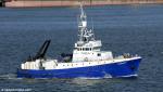 ID 4057 KAHAROA (1981/300tonnes displacement) a research trawler operated by NIWA (NZ), inbound at Auckland, NZ.
