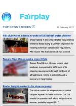 ID 10875 IHS-FAIRPLAY DAILY NEWSWIRE, UK.